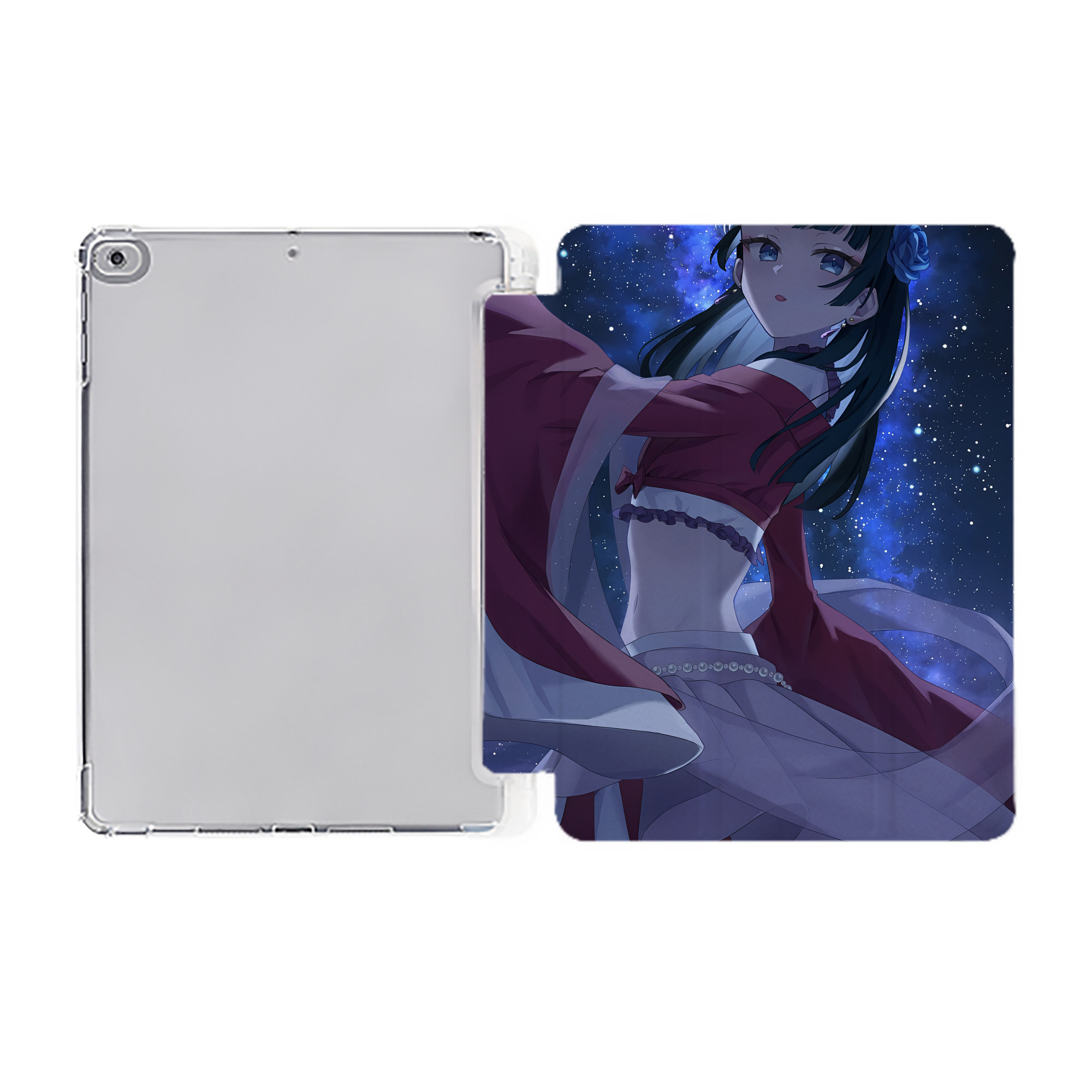 （画像用） 薬屋のひとりごと The Apothecary Diaries IPad ケース ペン収納付き 三つ折りスタンド PUレザー×シリコン 対応機種9.5/10.5/10.9インチ